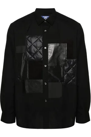 Dr. Martens Pleat-detail patchwork shirt