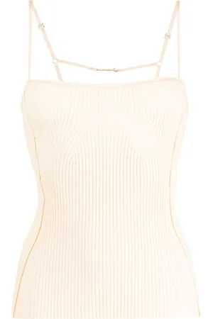 Jacquemus Le Haut Sierra ribbed tank top