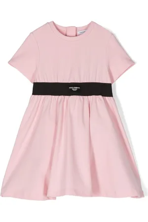 Dolce & Gabbana Logo-appliqué cotton dress set