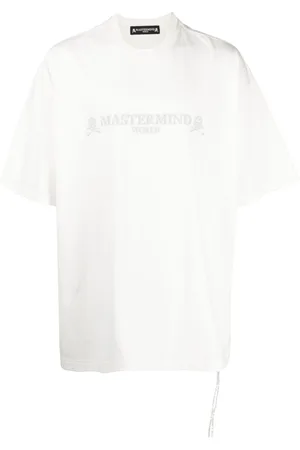 MASTERMIND Logo-embroidered cotton T-shirt