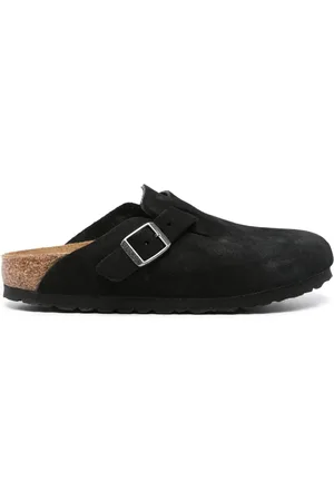 Birkenstock Boston suede mules