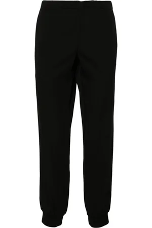 Prada Drawstring-waist tapered trousers