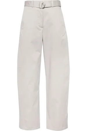 Msgm Wide-leg twill trousers