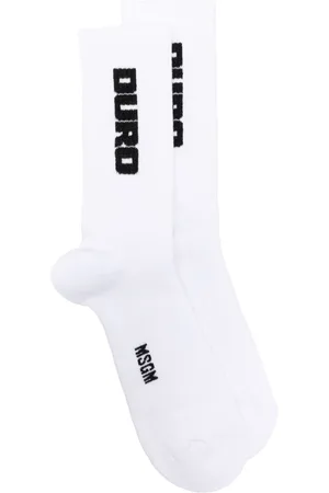 Msgm Logo-print cotton socks