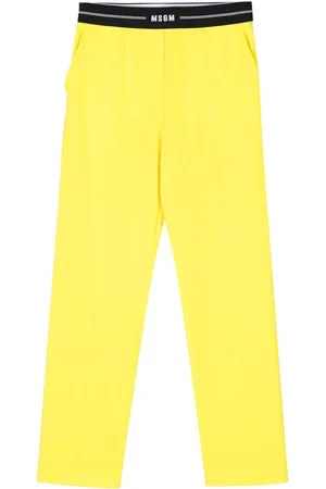 Msgm Tapered virgin wool trousers