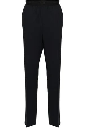 Msgm Logo-waistband tailored trousers