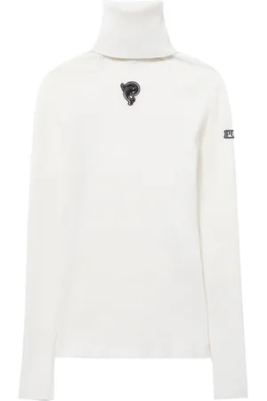Puccini Logo-appliqué virgin-wool ribbed jumper