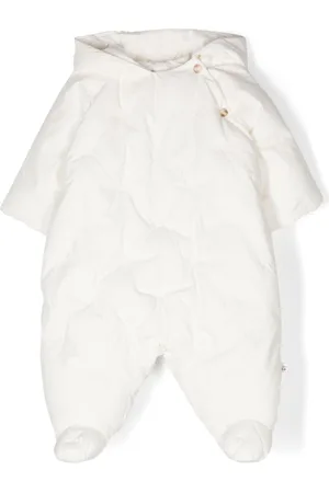 BONPOINT Quilted hooded snowsuit