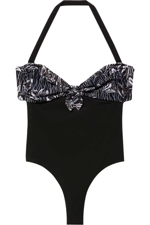 Puccini Fiori Di Loto-print swimsuit