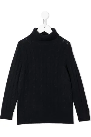 N.PEAL Organic cashmere roll-neck jumper