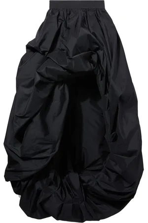 Puccini Asymmetric taffeta full skirt