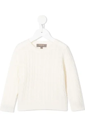 N.PEAL Cable-knit sweater