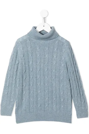 N.PEAL Organic cashmere roll-neck jumper