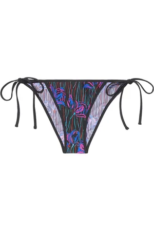 Puccini Floral print tied bikini bottom