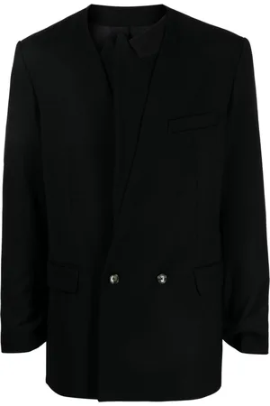 Marina Yee Erza asymmetric-edge blazer