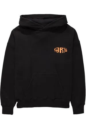 Purple Brand Logo-print cotton hoodie