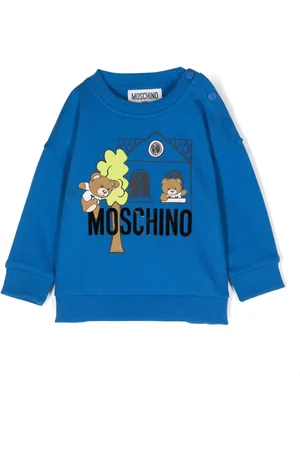 Moschino Teddy logo-appliqué sweatshirt