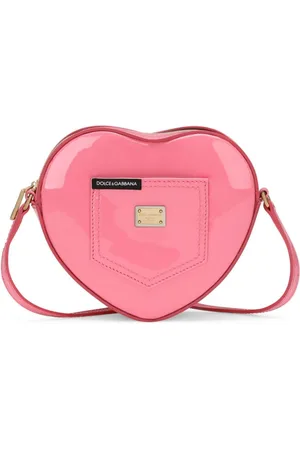 Dolce & Gabbana Heart patent leather shoulder bag
