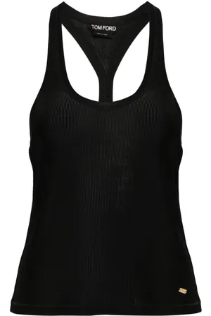 Tom Ford Ribbed-knit racerback top