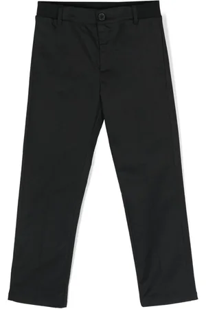 Moschino Straight-leg cotton trousers