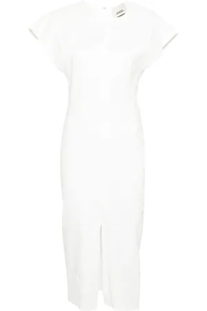 Isabel Marant Mirna hemp-blend midi dress