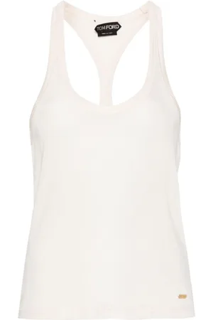Tom Ford Ribbed-knit racerback top