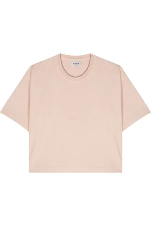 Autry Logo-debossed cotton T-shirt
