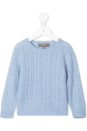 N.PEAL Cable-knit sweater