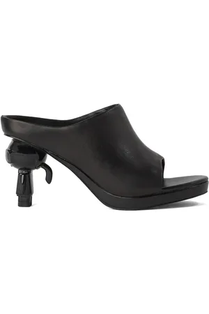 Karl Lagerfeld Ikon kitten-heel leather sandals