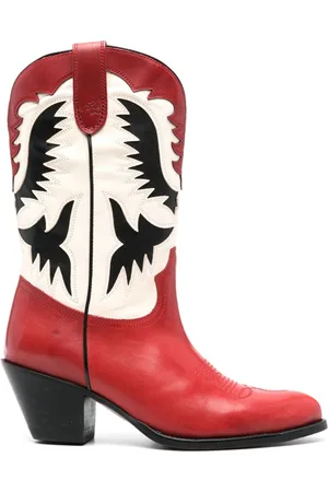Ralph Lauren 65mm Western cowboy boots