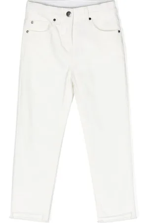 Stella McCartney Mid-rise cotton straight-leg jeans