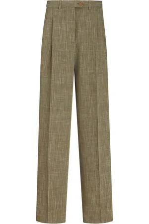 Etro Slub-effect tailored trousers