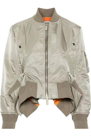 SACAI Asymmetric bomber jacket