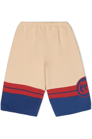 Gucci Interlocking G-logo cotton shorts