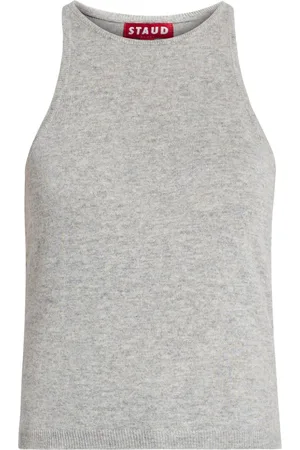 Staud Ayana ribbed-knit tank top
