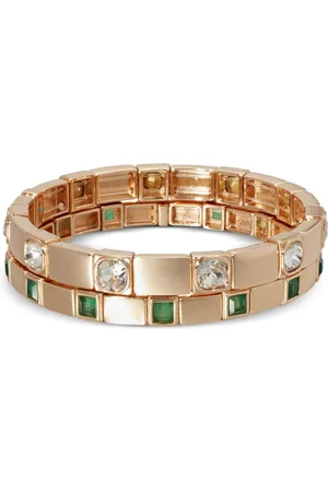 Roxanne Assoulin The Swank Bracelets crystal-embellished bracelets (set of two)