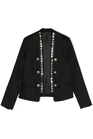 Balmain Embellished double-breasted blazer