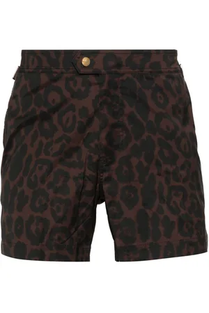 Tom Ford Cheetah-print swim shorts
