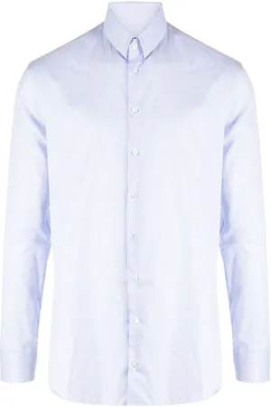 Giorgio Armani Striped poplin shirt
