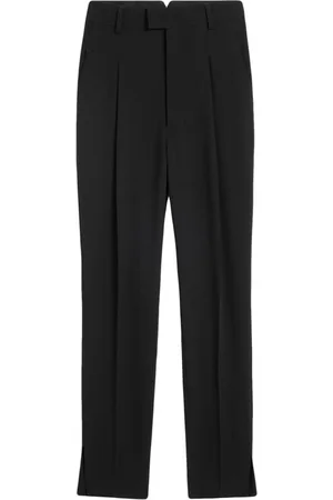 Ami High-waist tapered-leg trousers