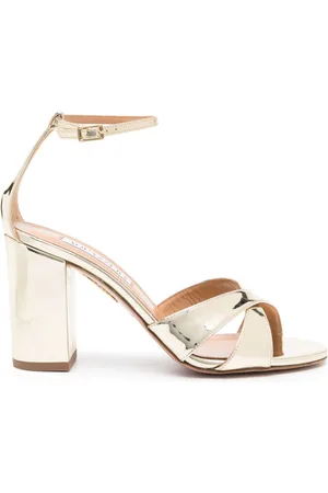 Aquazzura Divine 85mm caged sandals