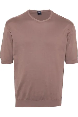 FEDELI Fine-knit T-shirt