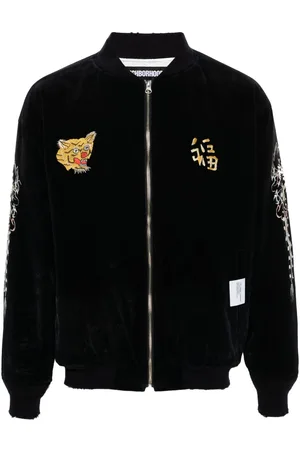 NEIGHBORHOOD Savage velvet bomber jacket
