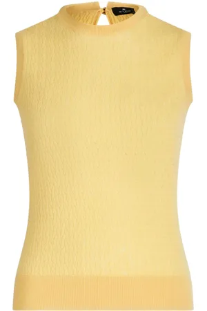 Etro Sleeveless wool top
