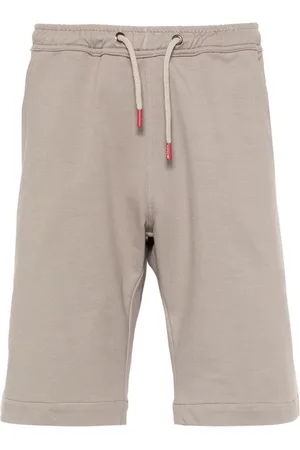 Kiton Mid-rise track shorts