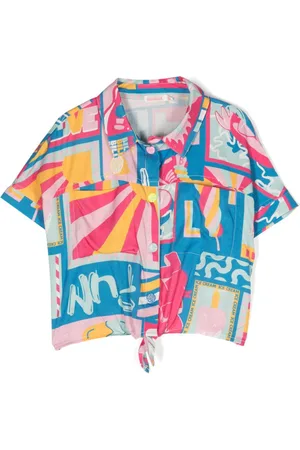 Billieblush Graphic-print short-sleeves shirt