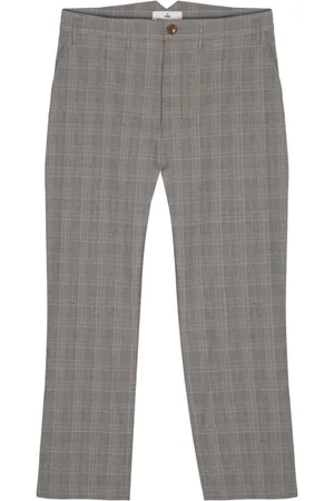 Vivienne Westwood Prince-of-Wales-check cropped trousers