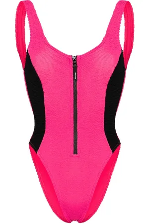 Bond Eye Splice Mara zip-up swimsuit