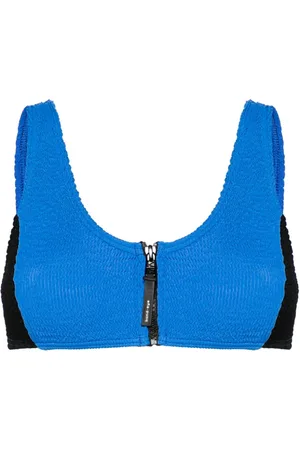 Bond Eye Splice Scout seersucker bikini top