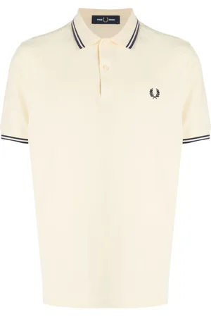 Fred Perry Laurel Wreath-embroidered cotton polo shirt